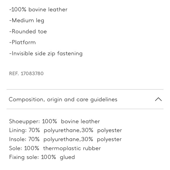 Mango Leather Ankle Boots COGNAC Brown  SIZE 8.5  •NEW• - Picture 10 of 10